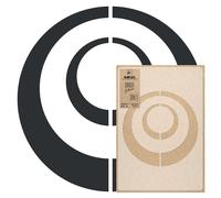Stencil in Plastica Riutilizzabile ANELLO GRANDE RETRO - CERCHIO - PUNTO