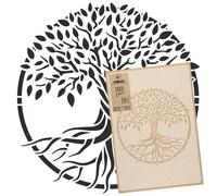 Stencil in Plastica Riutilizzabile CERCHIO DELL'ALBERO DELLA VITA