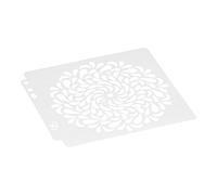Stencil Mandala 9 Pezzi, Template in PET Sicuro e Resistente - Design Creativo per Pittura e Scrapbooking, Facile da Usare per Progetti DIY e Decorazioni