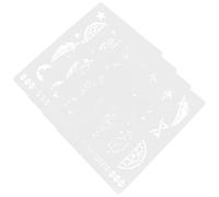 Stencil Mandala da 4 pezzi per dipingere su di pittura per stencil