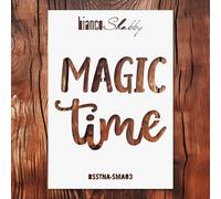 Stencil Natale RIUTILIZZABILE - Stencil Professionale per Decorazioni Natalizie