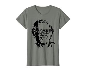 Stencil Noam Chomsky Maglietta