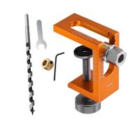 Stencil per accessori per armadietti | Guida alla foratura per montaggio di cerniere da 10 mm | Strumento di posizionamento per la lavorazione del legno in armadi e mobili da cucina