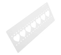 Stencil per Aerografo Cuore Bianco Pet, Modello Pittura | Modello di Giornale Copiato Mano, Stencil di Giornale Copiato Mano, Disegni da Dipingere, Casa Scuola