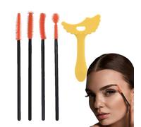 Stencil Per Ala 'Eyeliner Template Trucco In Silicone | Strumento Per Creare Ad Ala Per Donne e Principianti Pratica Routine Quotidiana Viaggio e Festa