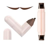 Stencil per alettoni da trucco - Penna trucco occhi donna a doppia punta, gel cremoso modello preciso cosmetico quotidiano per principianti, madri, donne