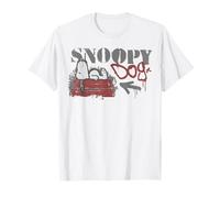 Stencil per Arte Urbana Peanuts Graffiti Snoopy Dog House Cool Anni '90 Maglietta