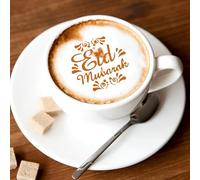 Stencil per caffè personalizzato | I modelli personalizzati di Latte Art possono creare il tuo design | Strumenti personalizzati per baristi per le vacanze | Regali di Natale per gli amanti del caffè
