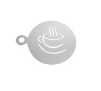 Stencil per decorazione torte - Stencil per caffè con latte in polvere | Strumenti artistici in schiuma riutilizzabili per modelli di caffè in polvere, unità di decorazione dell'avena