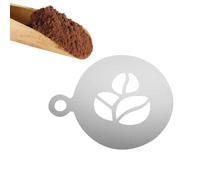 Stencil per decorazioni per torte - Modello per latte in polvere | Strumenti riutilizzabili per arte in schiuma da per modelli in polvere di caffè, unità di decorazione di farina d'avena per d