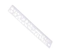 Stencil per diario - Righello riutilizzabile in acciaio , righello per disegnare con stencil per diario di gatto, per bambini e adulti, disegno, scrapbooking, scrittura, lettering, quaderno e mare