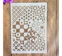 Stencil per dipingere su legno, 29 x 21 cm, stencil riutilizzabili per torte, stencil a strati per pittura fai da te su legno, pareti, decorazioni per la casa, album di ritagli, modelli da colorare