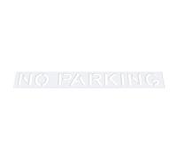 Stencil Per Divieto Di Parcheggio - Modello Per Segnaletica Esterna, Stencil Per Lettere In Silicone Riutilizzabile E Lavabile Per Tutte Le Condizioni Atmosferiche, Strumento Durevole Per Marcatura De