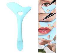 Stencil per Eyeliner Punte per, Strumento di Protezione ausiliaria per Trucco Occhi in Silicone per Aiuto per Eyeliner/Mascara Disegno Aiuto/Rossetto Aiuto/applicatore Maschera