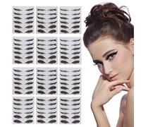 Stencil per eyeliner, stencil per ombretto, adesivo per eyeliner, strumento per eyeliner, eyeliner, strumento per la guida 'ombretto, stencil di carta per gli occhi
