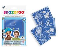 Stencil per face painting SNAZAROO 6 pz - Adventure
