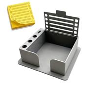 Stencil per foglietti adesivi, contenitore per appunti | Dispenser da scrivania riutilizzabile per scuola, ufficio, casa, studio