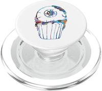 Stencil per Halloween Horror Cupcake Creepy Eye Graffiti Art PopSockets PopGrip per MagSafe