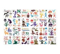 Stencil Per Halloween Riutilizzabili 24 Pezzi Riutilizzabili, Sagome