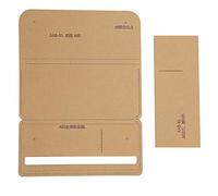 Stencil per il modello di portafoglio in acrilico, kit di template trasparente in pelle per lavori artigianali, strumento di taglio preciso e durevole per la realizzazione di