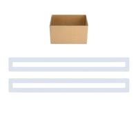 Stencil per parcheggio - Indicatore di pavimentazione pieghevole, strumento per tracciare linee rette, modello di segnaletica durevole | Attrezzature di verniciatura precise per l'edilizia Ce