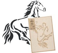 Stencil per Pittura Riutilizzabile CAVALLI