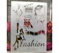 Stencil per pittura su pareti, formato A4, alla moda, riutilizzabili, per disegnare, dipingere, artigianato, modelli per carta da parati, album di ritagli, decorazioni per la casa