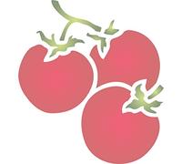 Stencil per pomodoro, 11,5 x 12,5 cm, riutilizzabile, per frutta, verdura, cucina