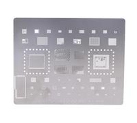 Stencil per reballing BGA, modello in acciaio inossidabile per chip IC, modello per impianto in stagno, CPU A12, telefono XR XS XS MAX, passo 0,12 mm