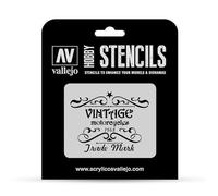 Stencil per scritte e segni lavabili in materiale flessibile traslucido di alta