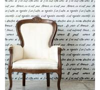 Stencil per scritte poesia francese per arredamento casa detti romantici fran...