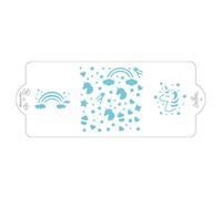 Stencil per torte Unicorno 10x25 cm Decora