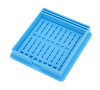 Stencil Porta Foglietti Adesivi con Modelli, Organizza, Disegna e Pianifica, Dimensioni Compatte, Plastica Resistente, Porta Stencil K5 per Foglietti Adesivi, per Lavoro e Casa