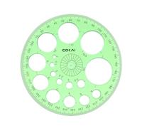 Stencil professionale per disegnare cerchi rotondi, per disegnare grandi e piccoli, multifunzione, per edifici, uffici, scuole