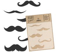 Stencil riutilizzabile - Artigianato - Scrapbooking SET DI BAFFI