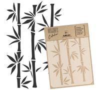 Stencil riutilizzabile fai da te A3 A4 A5 GERMOGLI DI BAMBÙ Artigianato