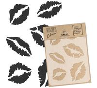 Stencil riutilizzabile fai da te A3 A4 A5 LABBRA Artigianato