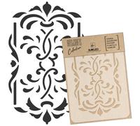Stencil riutilizzabile fai da te - A3 A4 A5 - ORNAMENTO BAROCCO #2 - Artigianato