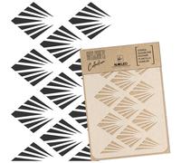 Stencil riutilizzabile fai da te A3 A4 A5 PALMA ART DECO Artigianato