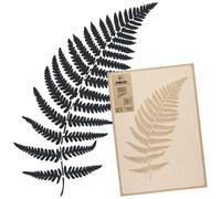 STENCIL riutilizzabile in PLASTICA / 45x65 o 65x95 / FOGLIA FERNA