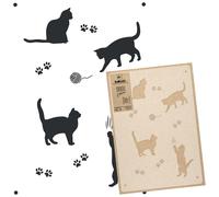 STENCIL riutilizzabile in PLASTICA / 45x65 o 65x95 / GATTO