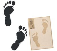 STENCIL riutilizzabile in PLASTICA / 45x65 o 65x95 / PIEDI