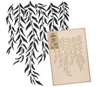 STENCIL riutilizzabile in PLASTICA 45x65cm o 65x95cm SALICE PIANGENTE