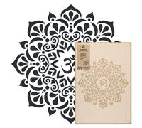 STENCIL riutilizzabile in PLASTICA DIAMETRO 39, 59, 89, 118 o 190cm / OM MANDALA