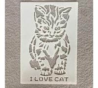 Stencil riutilizzabili con drago, 26 x 18 cm, motivo: animali dello zoo, cavallo, drago, leone, per pareti in legno, cartoncini, cartelli in legno di roccia, sottobicchieri, decorazione per la casa