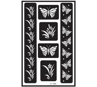 Stencil riutilizzabili Over 'N' Over 5x8-Farfalla