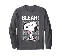 Stencil Snoopy Graffiti Splat Bleah LOL dei Peanuts, Anni '90 Maglia a Manica