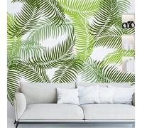 Stencil Tropicale 60cm per Pareti - Grande Modello Riutilizzabile di Foglie Estive della Giungla - Mandala, Nicchia, Pavimenti - Per Pittura Mobili e Arredamento