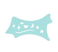 Stencil Wing Tips - Strumento flessibile e per eyeliner | Stencil per eyeliner | Eyeliner con design smussato di precisione | Guida agli eyeliner