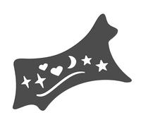 Stencil Wing Tips - Strumento flessibile e per eyeliner | Stencil per eyeliner | Eyeliner con design smussato di precisione | Guida agli eyeliner